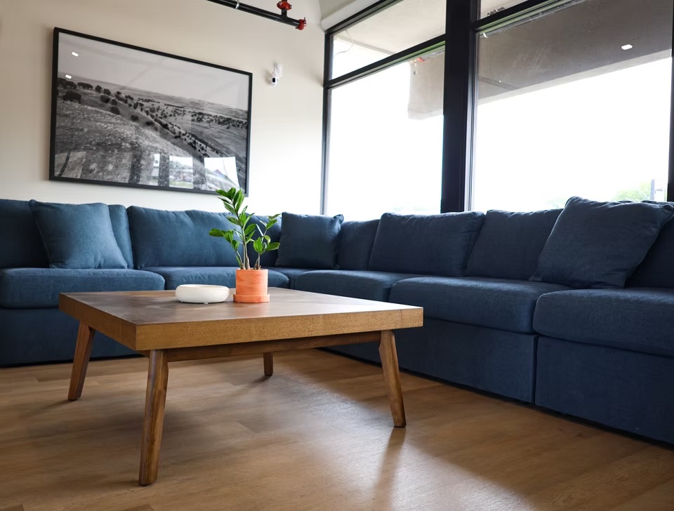 A peaceful, light-filled space for recovery