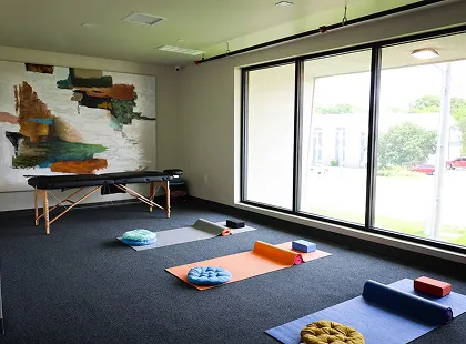 yoga room